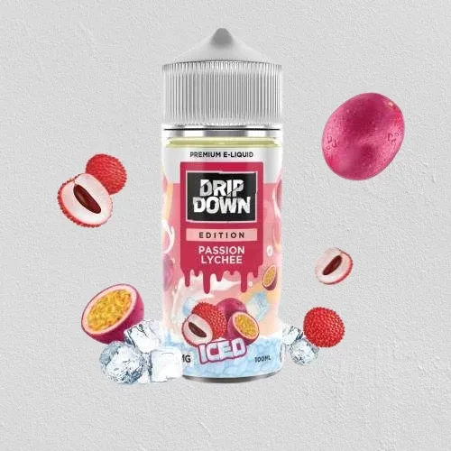 Drip Down Passion Lychee Iced 3MG 100ML