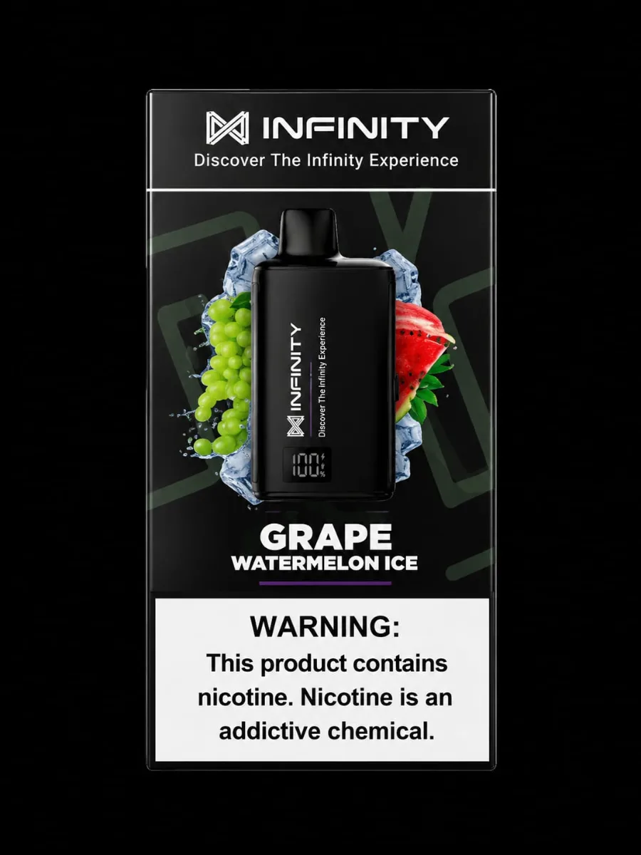 Infinity 5k Puffs - Grape Watermelon Ice 35MG