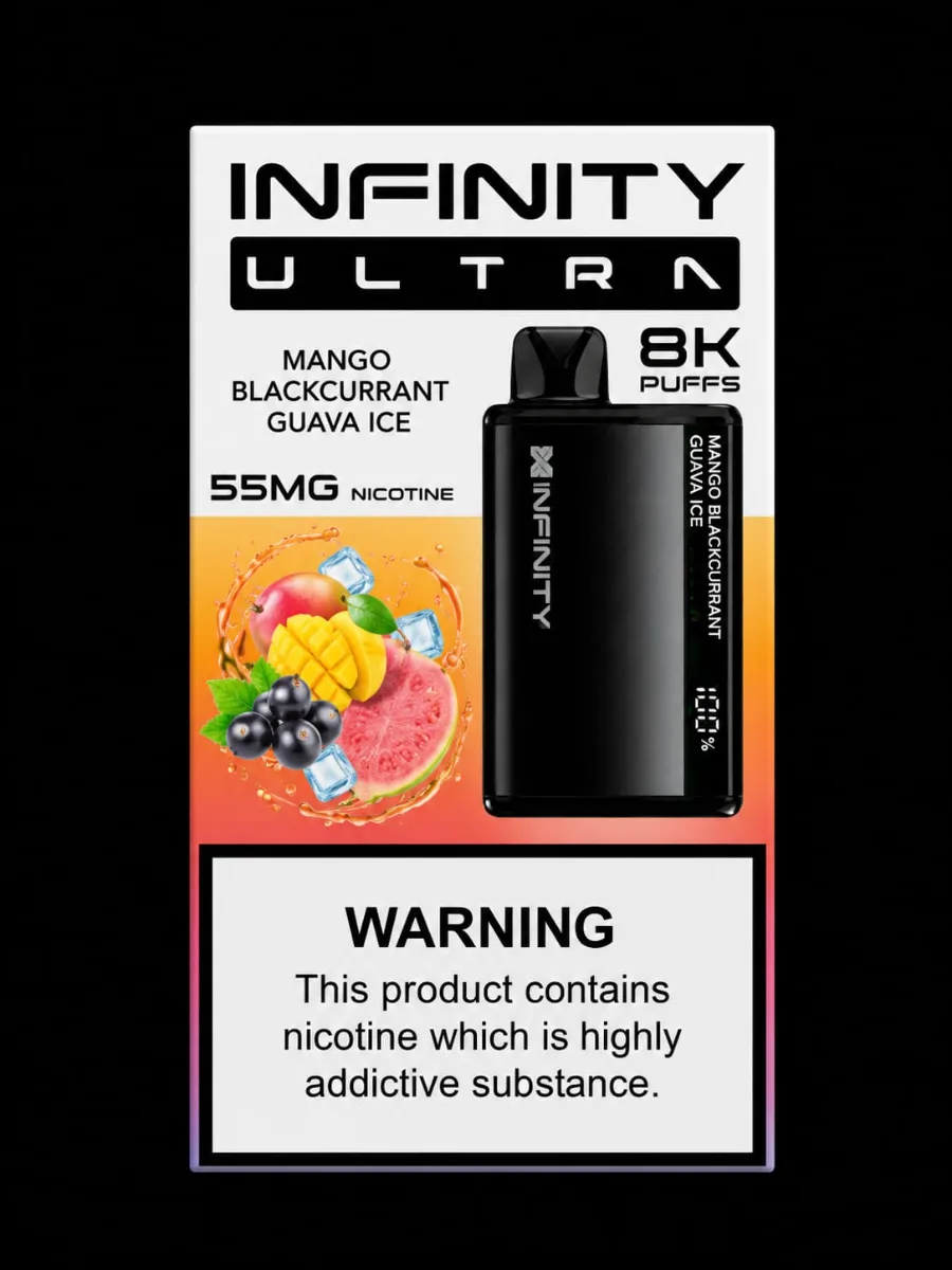 Infinity Ultra - Mango Blackcurrant Guava Ice 8K 55MG