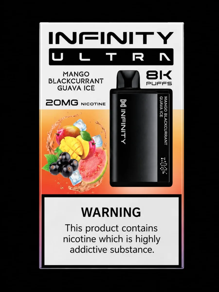 Infinity Ultra - Mango Blackcurrant Guava Ice 8K 20MG