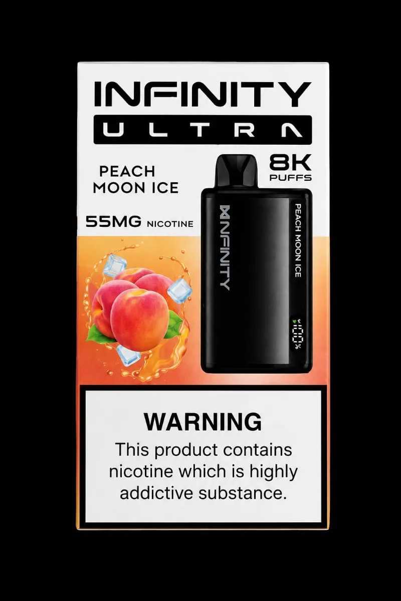 Infinity Ultra - Peach Moon Ice 8K 55MG