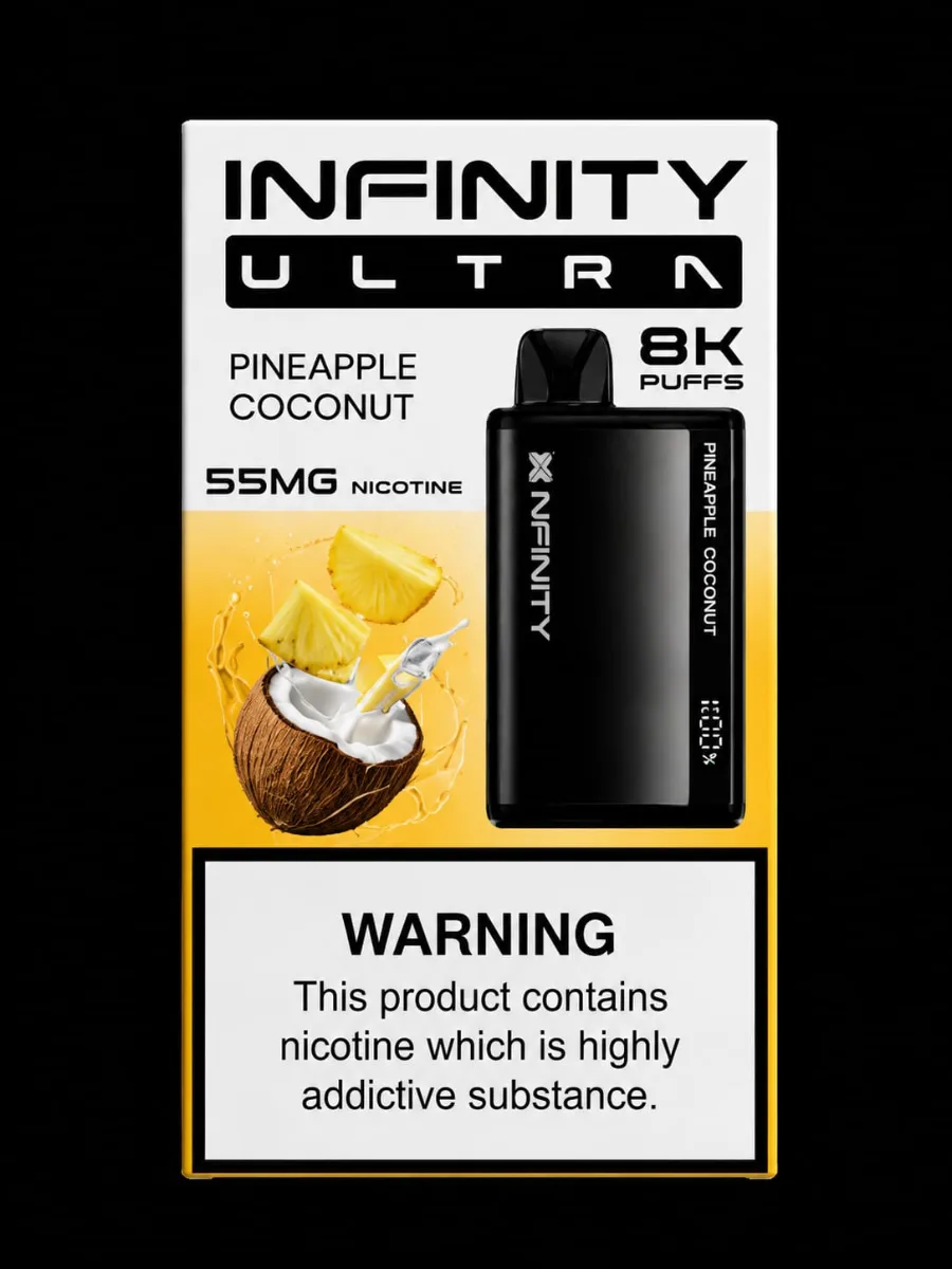 Infinity Ultra - Pineapple Coconut Ice 8K 55MG
