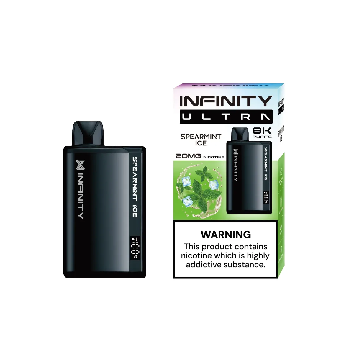 Infinity Ultra - Spearmint Ice 8K 20MG