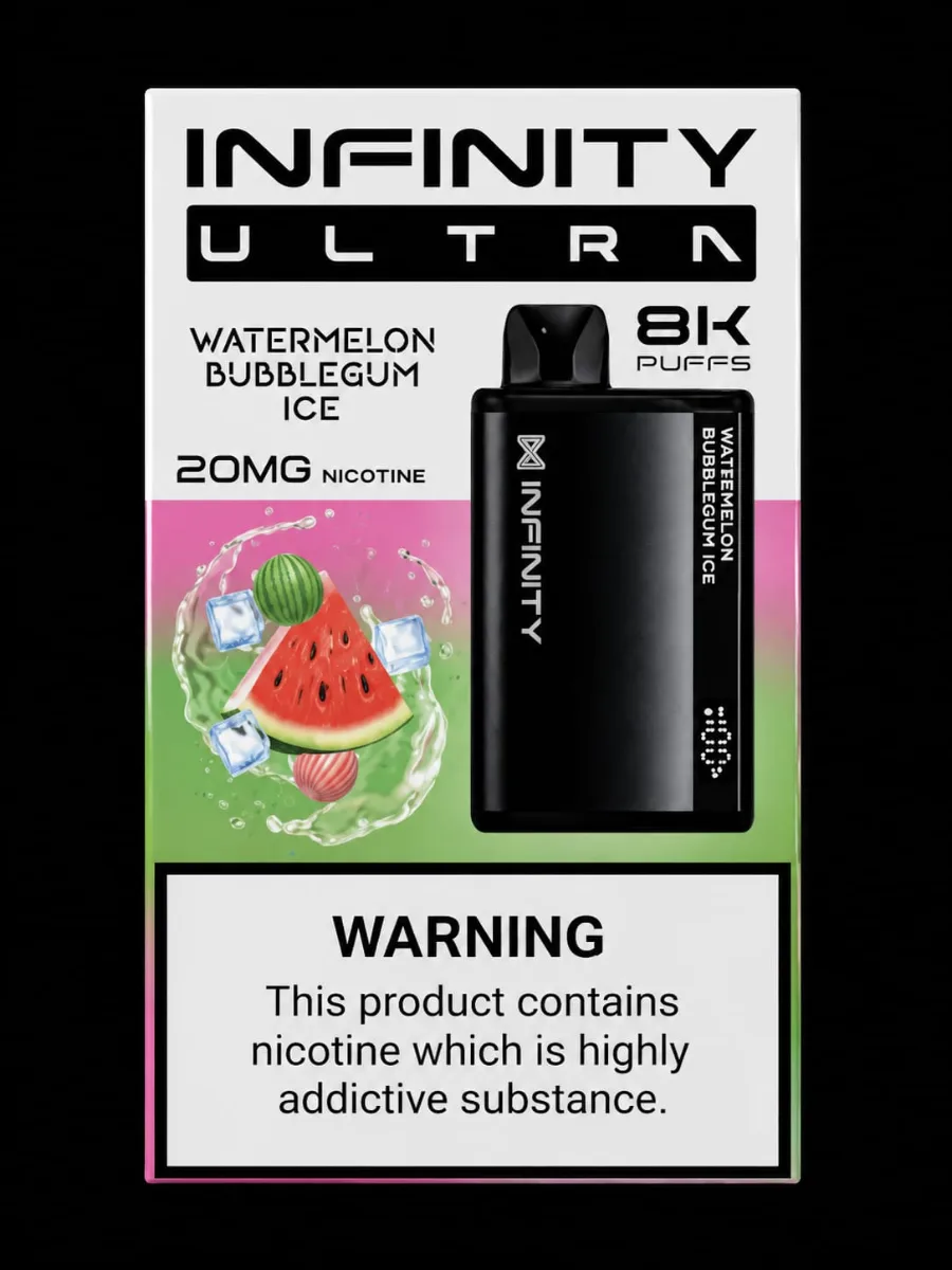 Infinity Ultra - Watermelon Bubblegum Ice 8K 20MG
