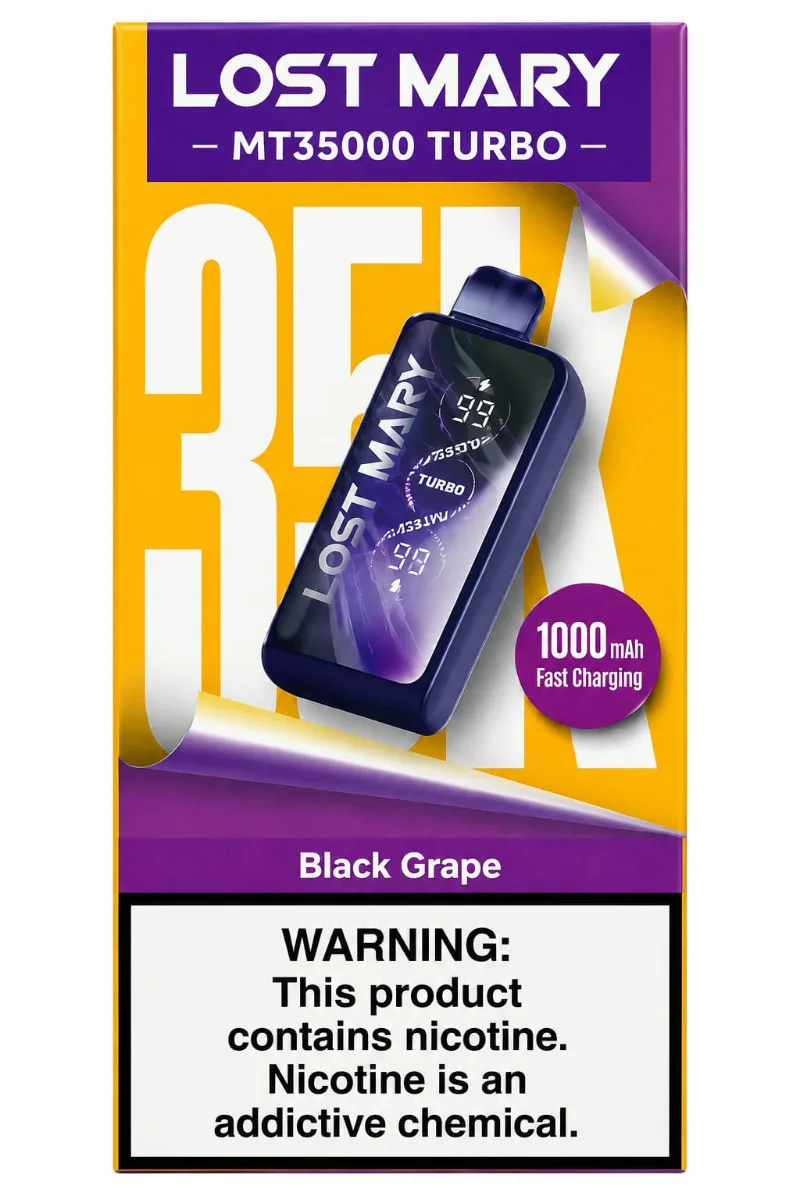 Lost Mary MT35000 Turbo-Black Grape