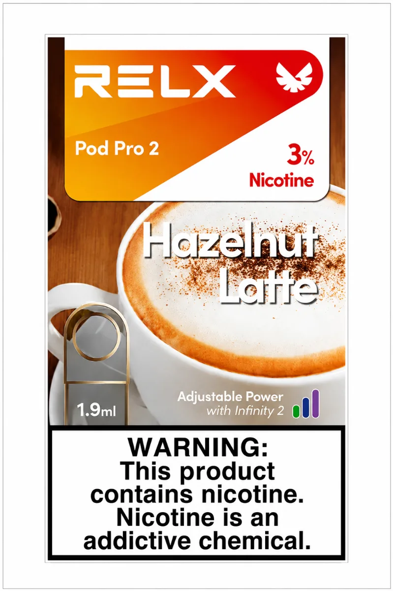 Relx Pod Pro 2 - Hazelnut Latte 5%