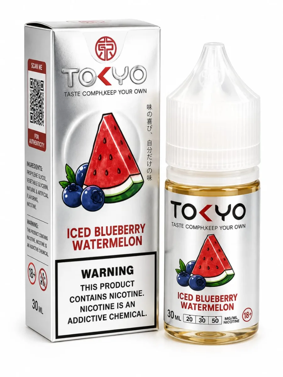 Tokyo Classic Iced Blueberry Watermelon 30 ml 50mg