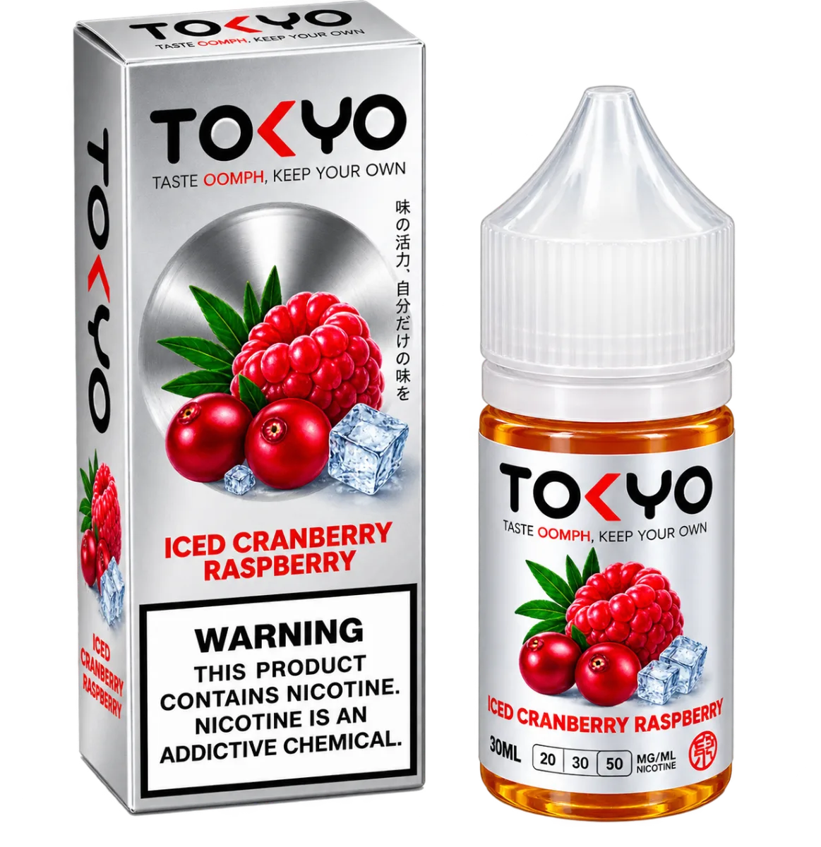 Tokyo Classic Iced CranBerry RaspBerry 30ml 50mg