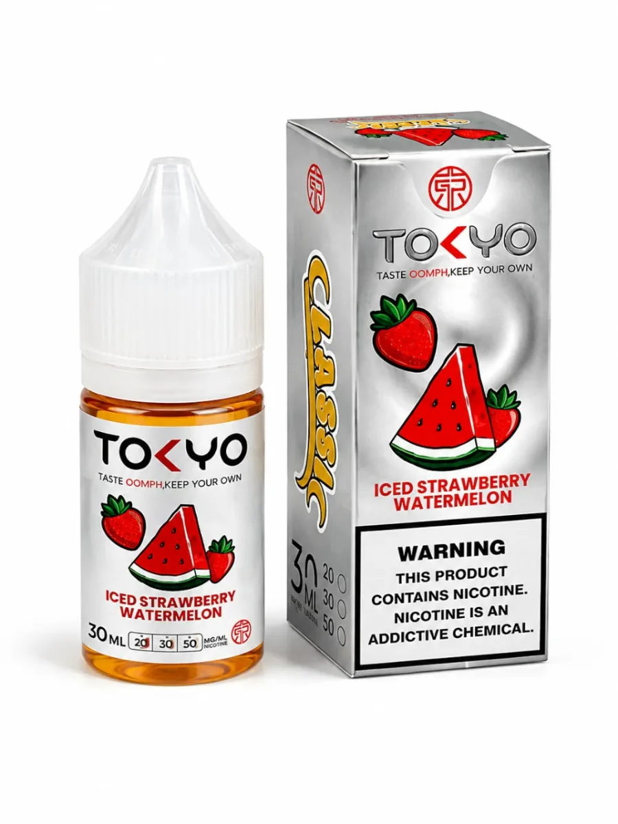 Tokyo Classic Iced Strawberry Watermelon 30ml 50mg