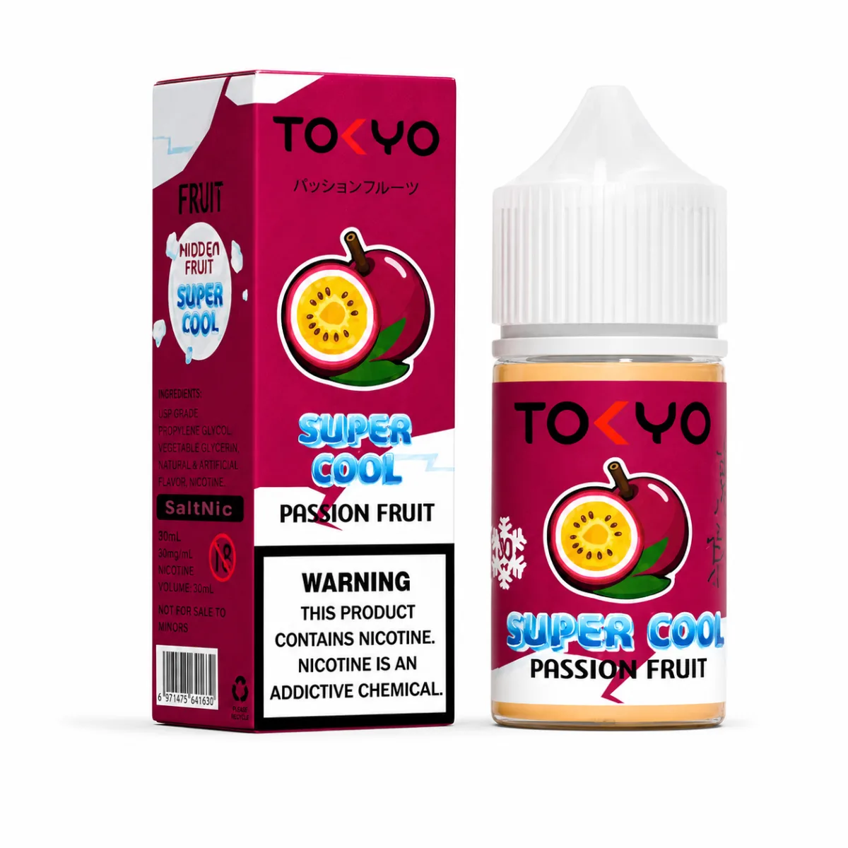 Tokyo Super Cool 30ML Passionfruit 50MG
