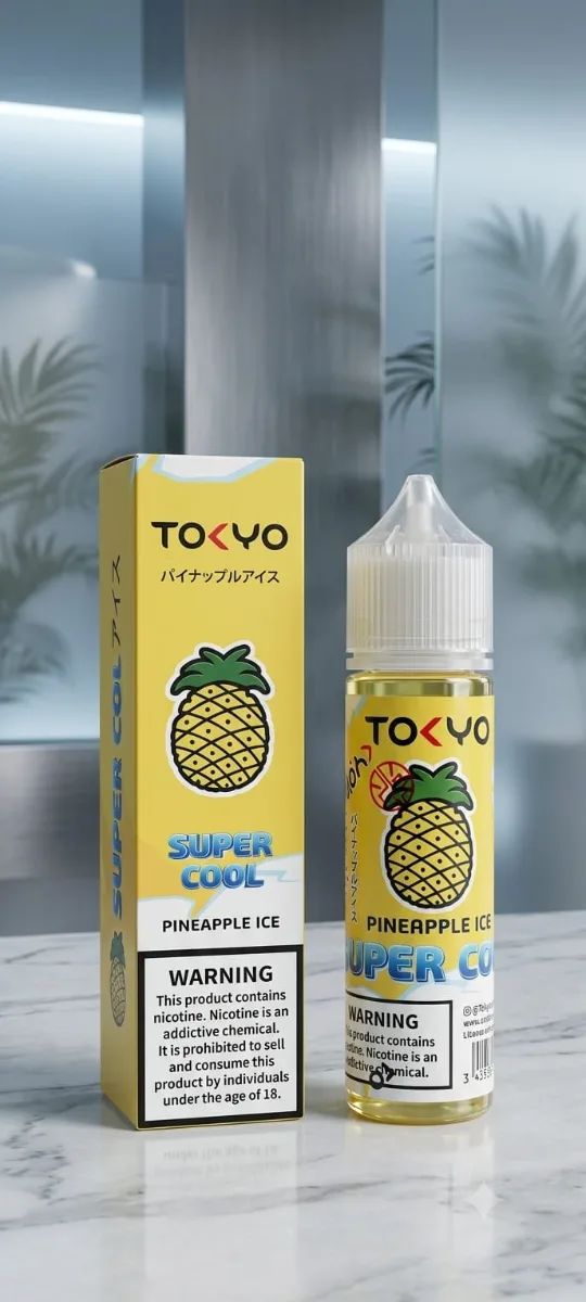 Tokyo Super Cool - Pineapple ice 3mg 60ml