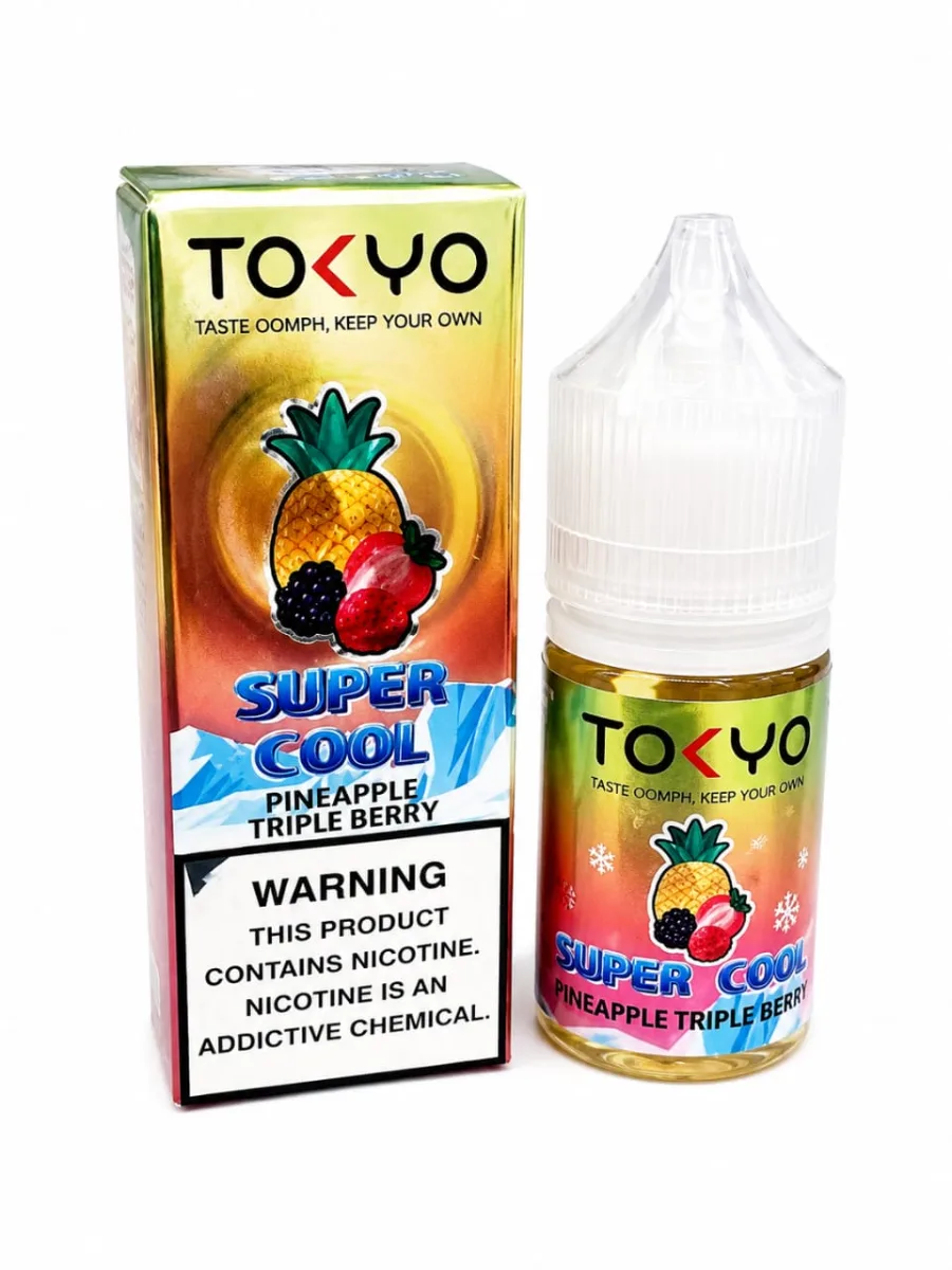 Tokyo Super Cool Pineapple Triple Berry 30ml 50mg