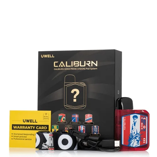 UWELL CALIBURN KOKO Prime Vision GLORY POD KIT Brown translucent