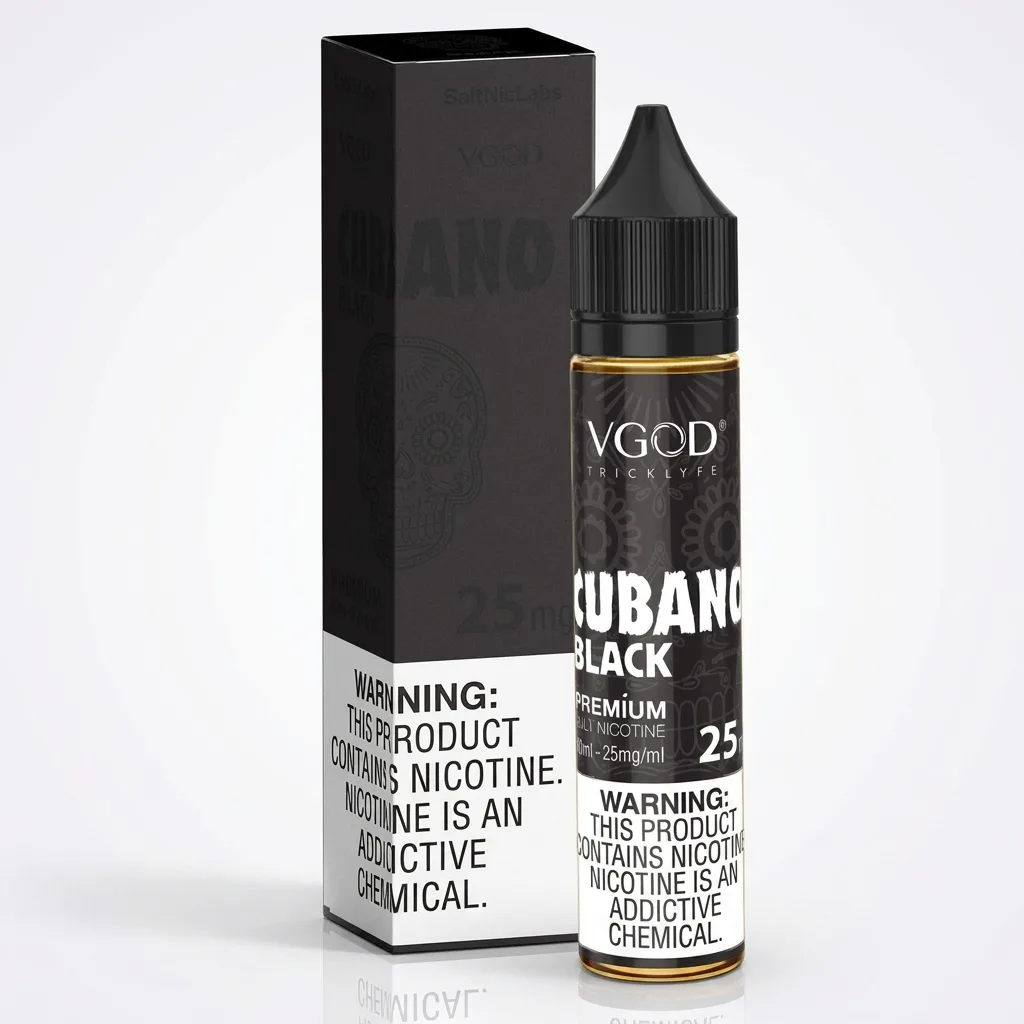 VGod - Cubano Black 25mg 30ml