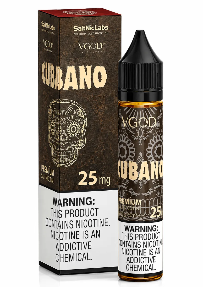 VGod - Cubano Brown 25mg 30ml
