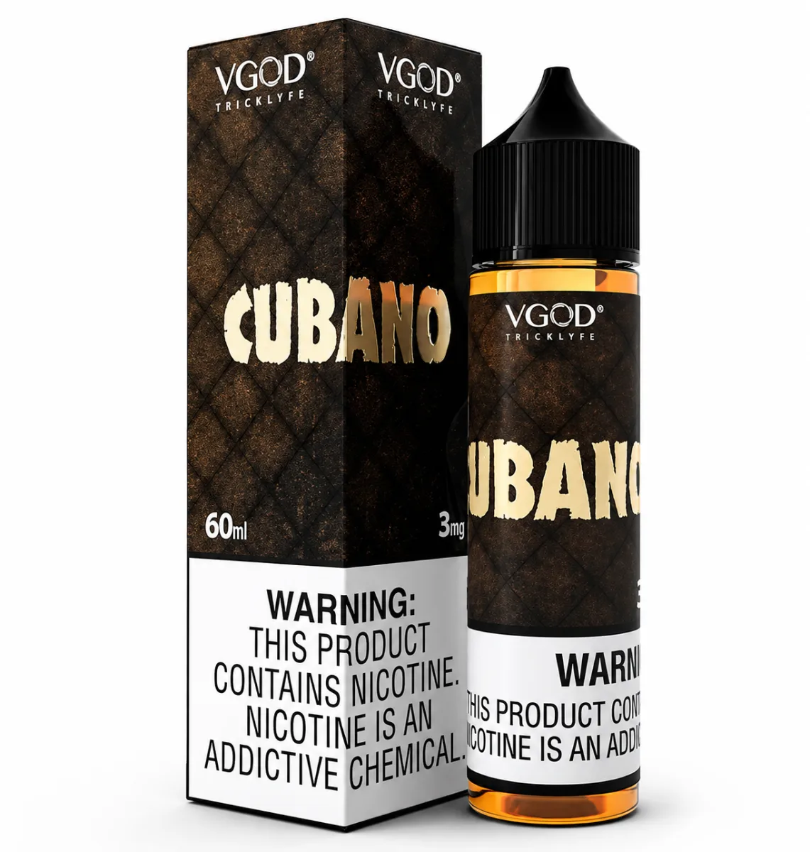 VGod - Cubano Brown 3mg 60ml