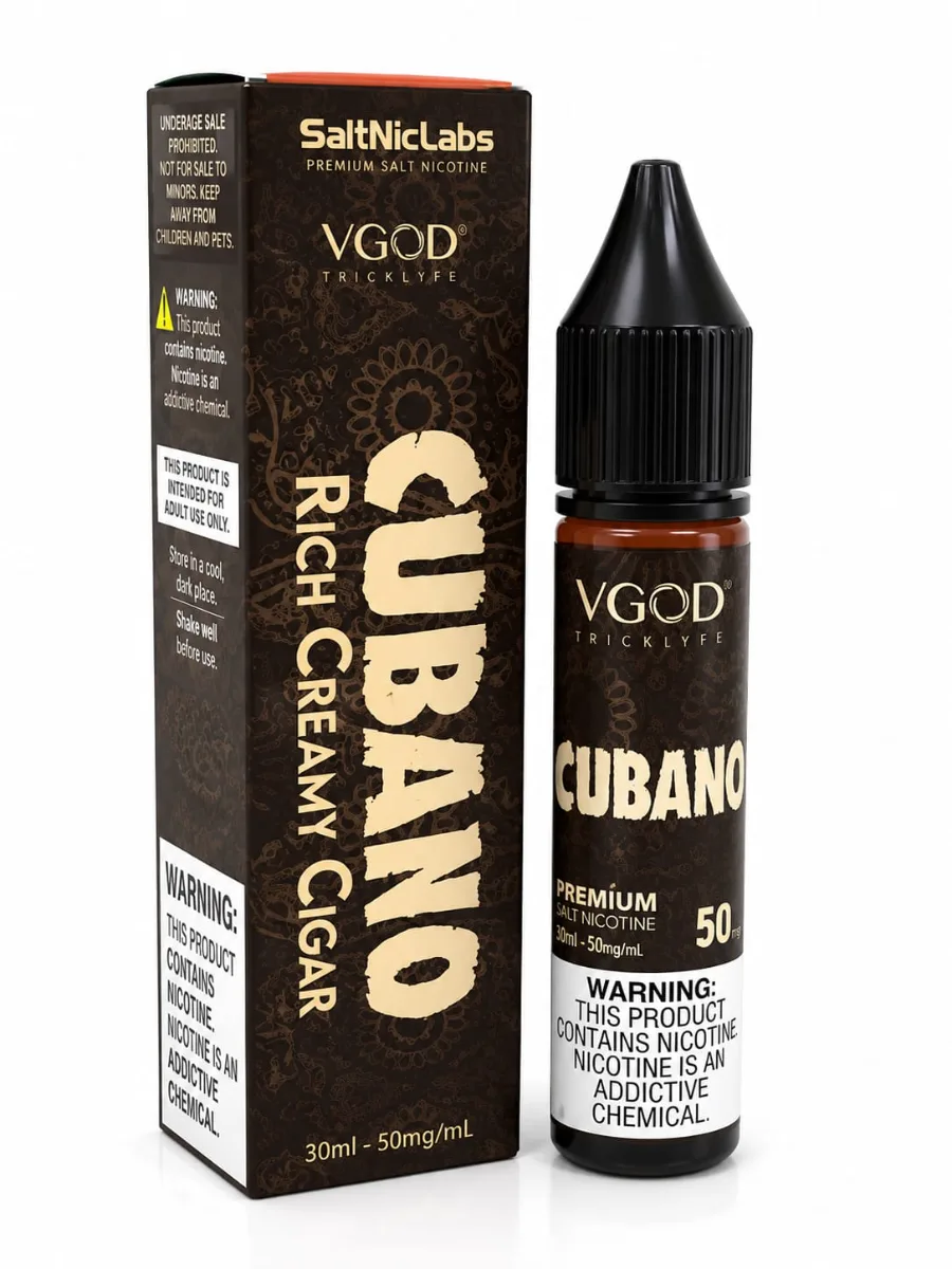 VGod - Cubano Brown Rich Creamy Cigar 50mg 30ml