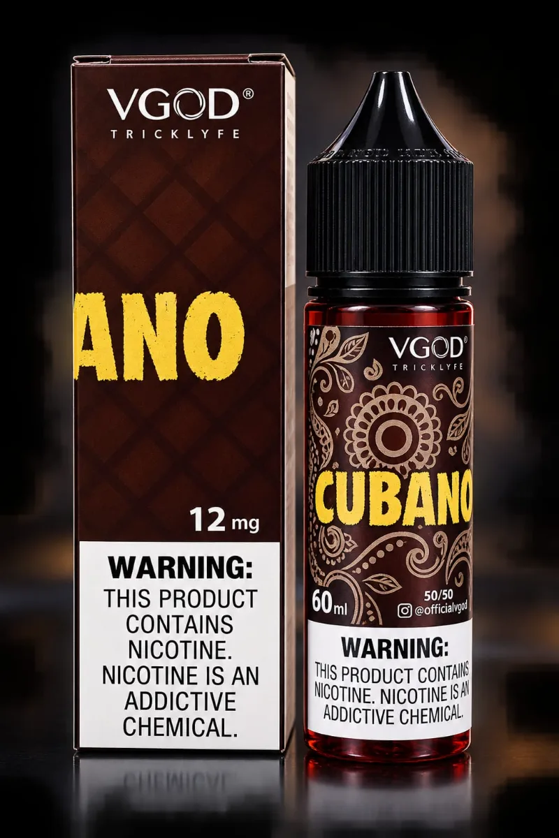 VGod - Cubano Brown 12mg 60ml